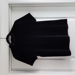 Express Velvet Mock Neck Tee